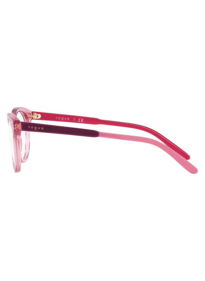 Vogue - Kids Unisex Oval Shape Eyeglass Frames VY2013 2836 47 Lens Size: 47 millimeter - Image 1