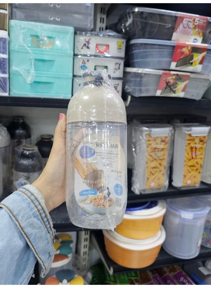 برطمان بقوليات بلاستيك صحي 1.5 لتر - Image 3