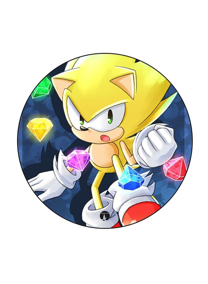RKN Video Game Sonic Printed Fridge Magnet Multicolour - Image 1