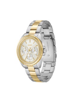 HUGO BOSS HUGO BOSS WATCH ROUND ANALOG WOMEN'S SILVER WHITE CASE WATCH - 1502713  - Image 1