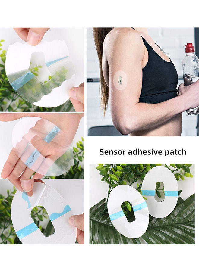 20 بقع لاصقة حزمة لمستشعر Dexcom G6 يغطي ملصقًا مقاومًا للماء ، شريط فيلم واضح - Image 5