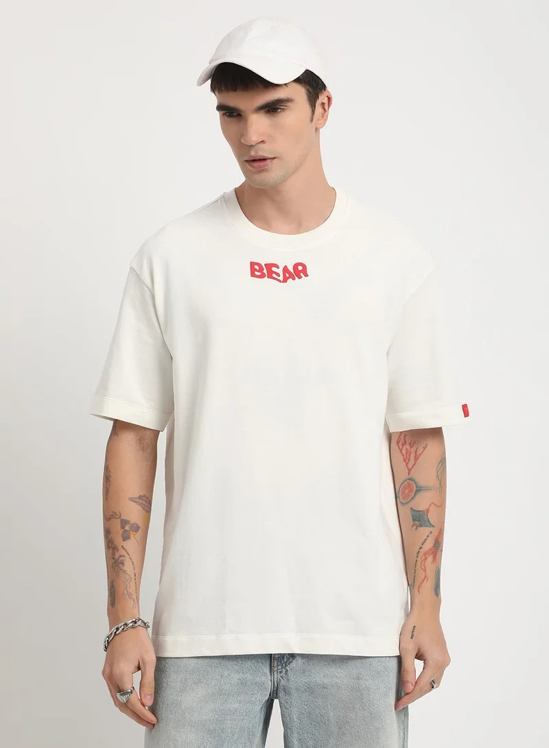 THE BEAR HOUSE Men’s Cotton T-Shirt – Soft, Breathable & Comfortable, Perfect for Casual Wear, Ideal for Everyday & Summer