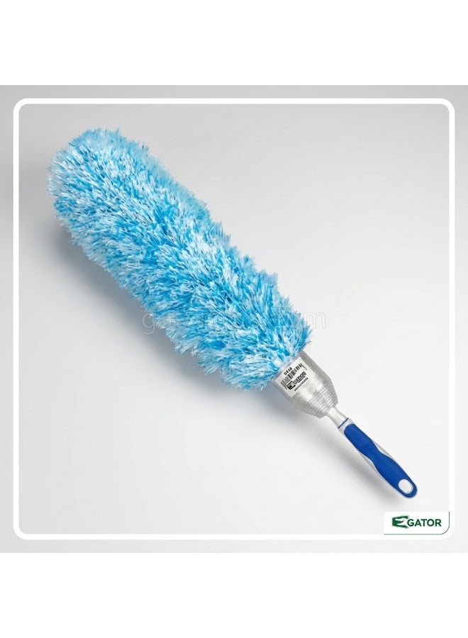 GATOR Microfiber Duster | Multi-Surface Dust Cleaning Tool | Soft Reusable Household & Commercial Duster | 60 cm | Assorted Colors - Image 3