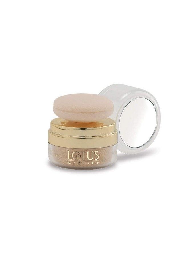 Lotus Makeup بودرة سائبة شفافة من Naturalblend Rouge Lustre؛ عامل حماية من الشمس 15؛ تحكم في الزيوت؛ أداة توزيع المكياج؛ 6 جرام  - Image 2