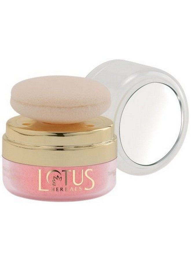 Lotus Makeup بودرة سائبة شفافة من Naturalblend Rouge Lustre؛ عامل حماية من الشمس 15؛ تحكم في الزيوت؛ أداة توزيع المكياج؛ 6 جرام  - Image 3