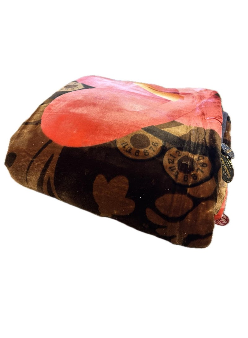 MAARYA LOVE 2 PLY SUPER SOFT EMBOSSED BLANKET - Image 4