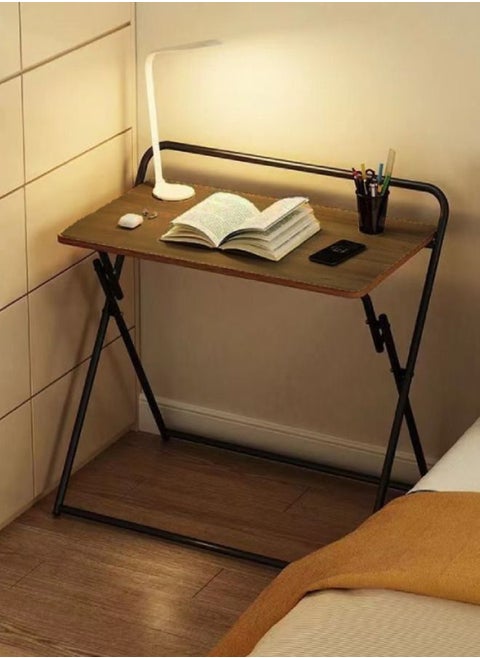 Small Folding Table for Kitchen or Living Room Simple and Easy to Store Side Table