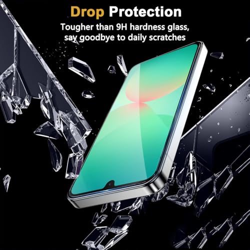 Mobilebies® Premium Tempered Glass Screen Protector Guard For Samsung A17 5G (6.7 Inch, Pack of 2) | HD Clear Glass Edge to Edge Coverage With Easy to installation kit - Image 5