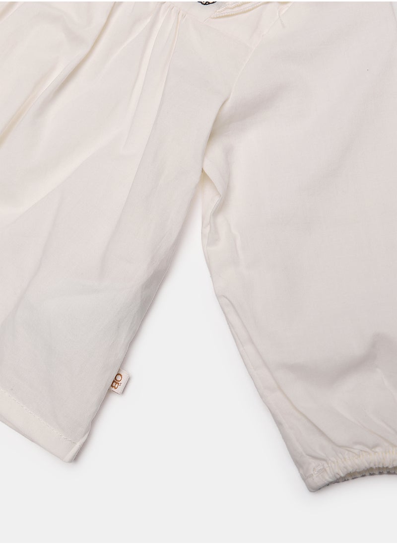 OBAIBI - Beige Shirt for Girls - Image 1