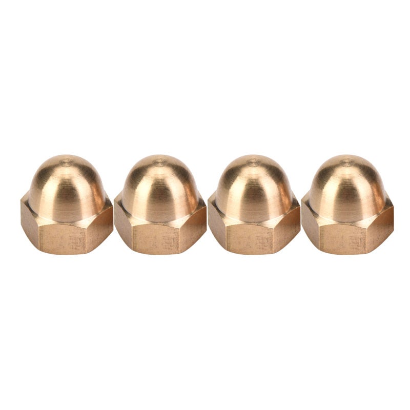 Acorn Nuts: Brass Material, Sturdy Durable Thread Protection Fasteners - High Strength Fastener Kit (M3-M12, 95PCS) for Machinery Furniture Vehicles Tire Axle Fixing - Image 3