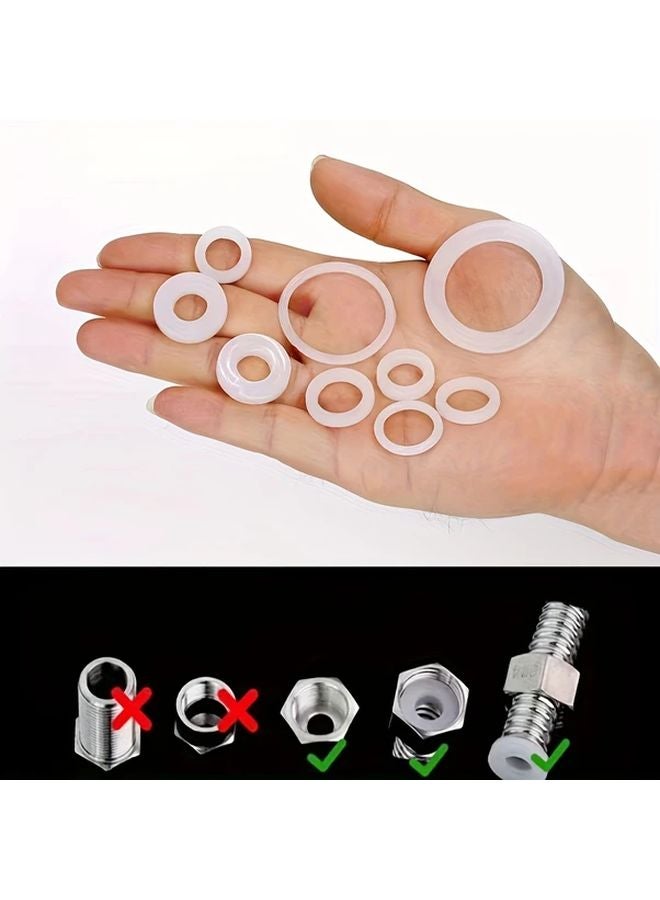 60PCS Silicone O Ring Seals For Faucet Repair Leak Proof Plumbing Washer Gaskets - Image 2