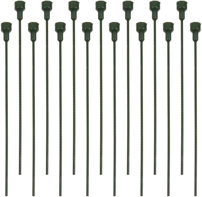 Green Artificial Flower Stems Durable Floral Rods For DIY Arrangements Vase Decoration - Image 1