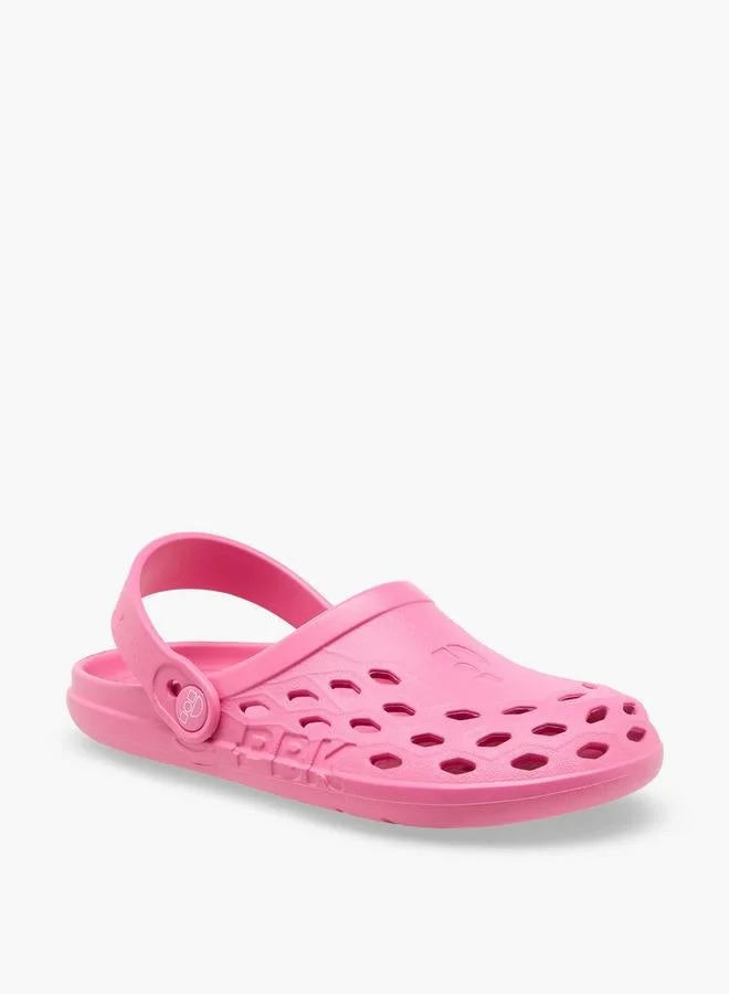 Pablosky Girls Cutout Design Clogs