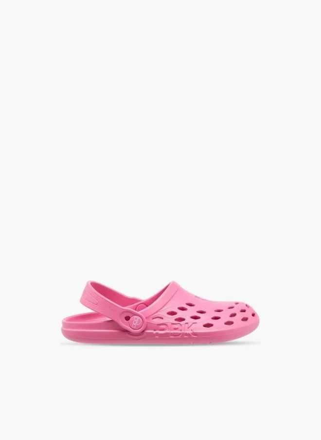 Pablosky Girls Cutout Design Clogs