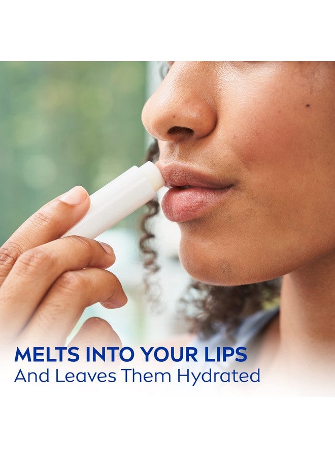 NIVEA Moisture Lip Care, Lip Balm Stick with Shea Butter, Jojoba Oil and Avocado Oil, 0.17 Oz, Pack of 4 - Image 2