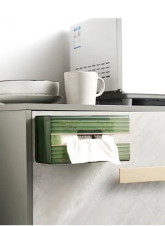 Wall Mounted Tissue Box Tissue Dispenser for Bathroom, Kitchen and Office Bedroom Storage