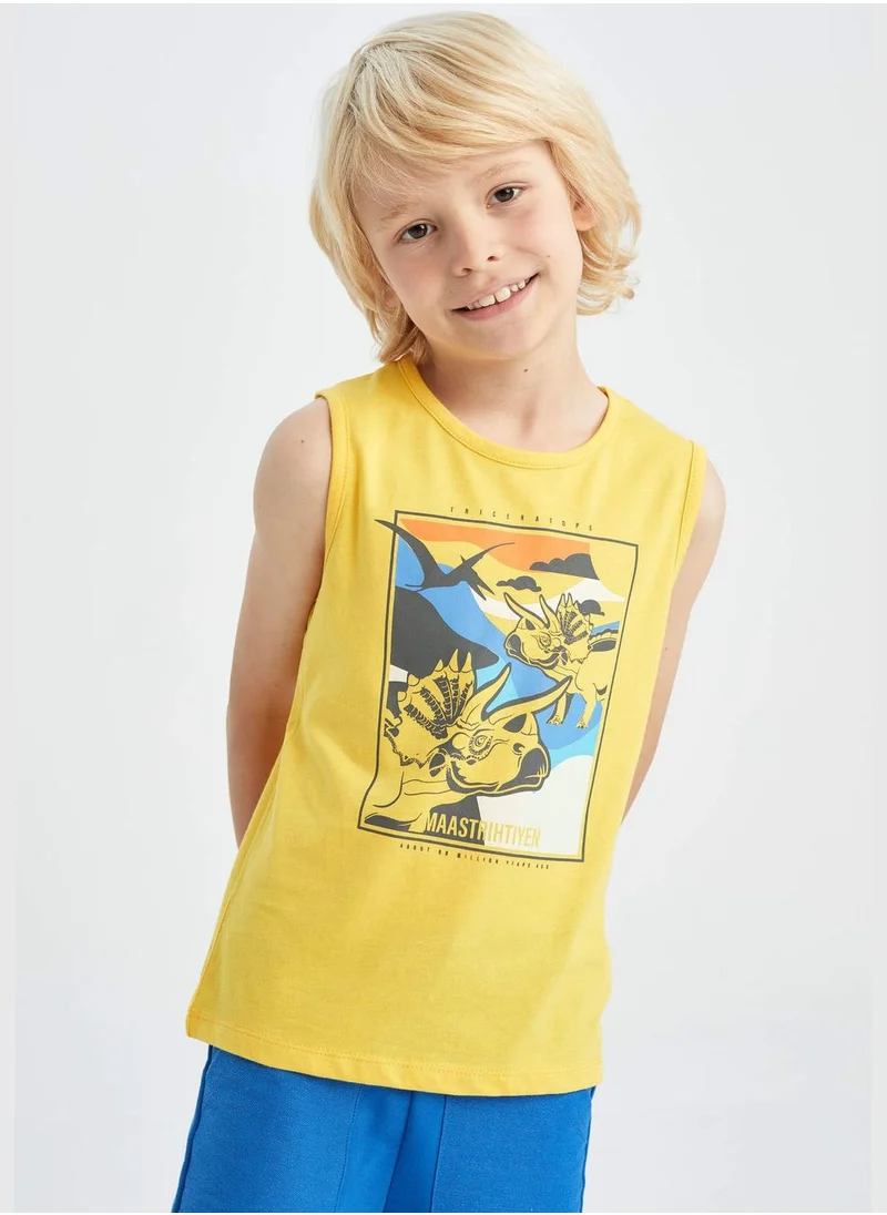 DeFacto Boy Regular Fit Crew Neck Sleeveless Vest