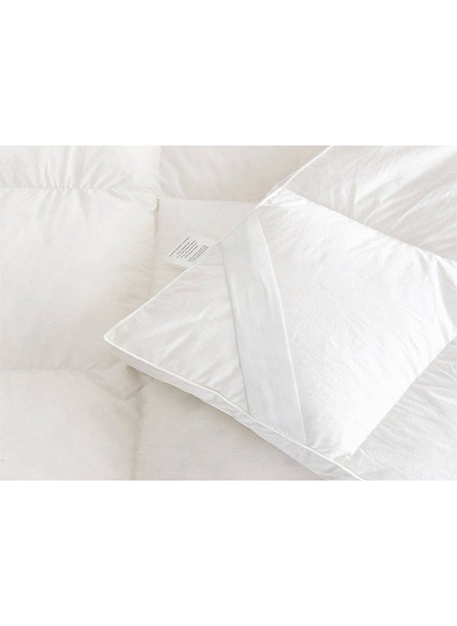 Cotton Super Lux King Size Mattress Topper 14 cm Rubber Edges - 180x200cm White - pzsku/Z60101EFE06DA1619E8F1Z/45/_/1725066069/9a878656-231c-4c95-81cb-9043c467c9c8