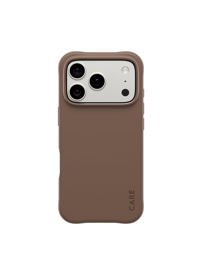 PanzerGlass iPhone 17 Pro MagSafe Case SAMBA | 8-Ft Drop Protection Cover, Slim Thin Profile, Raised Camera Bezel, MagSafe Compatible - Espresso - Image 1