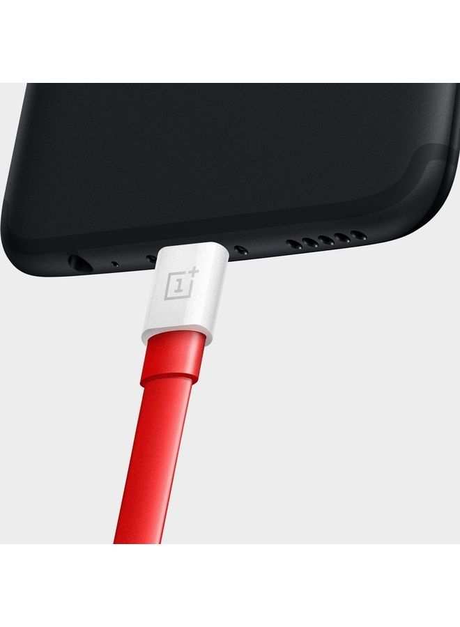 OnePlus 2-In-1 Type-C Warp Charge And Audio Cable Red/White/Silver - Image 3