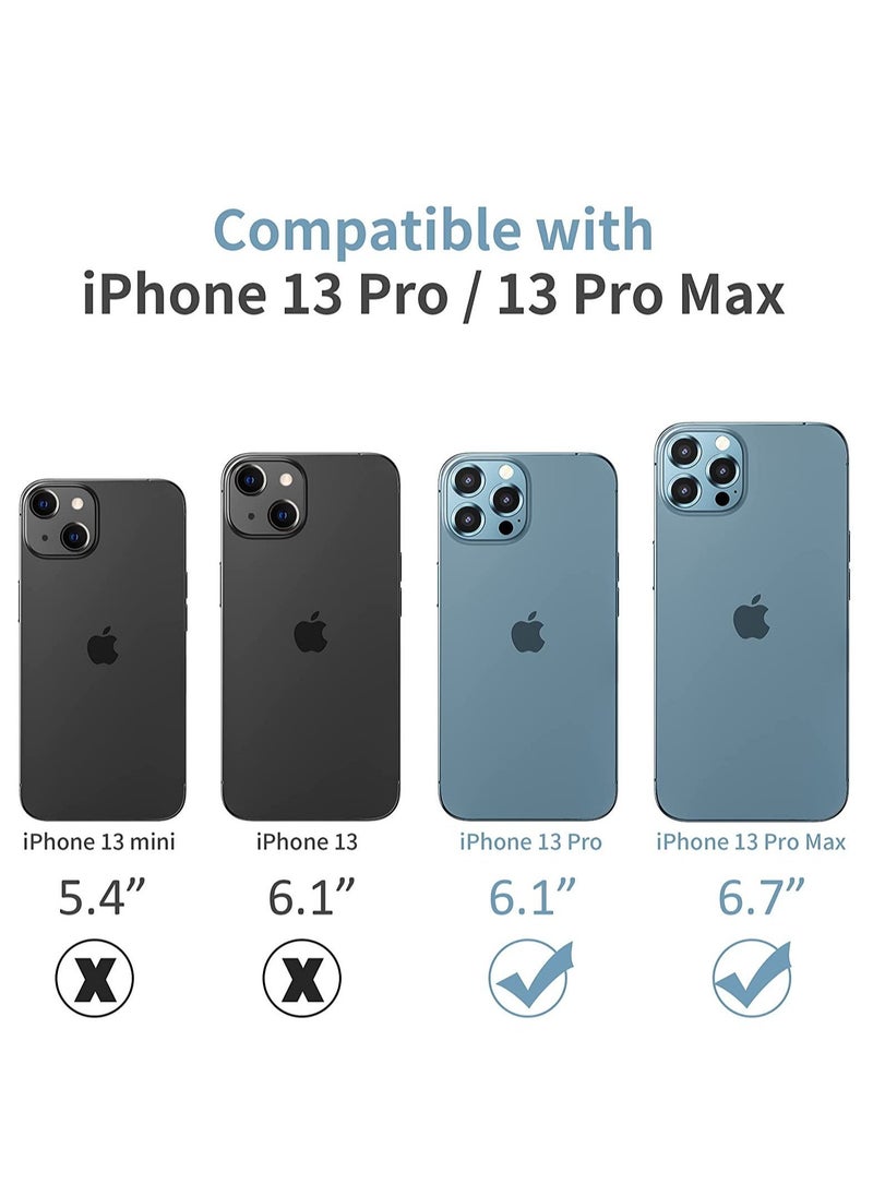 ELTRAZONE iPhone 13 Pro Max (6.7 inch)/ iPhone 13 Pro (6.1 inch) Camera Lens Protector,Anti Scrach HD Tempered Glass Camera Screen Protector - Image 2