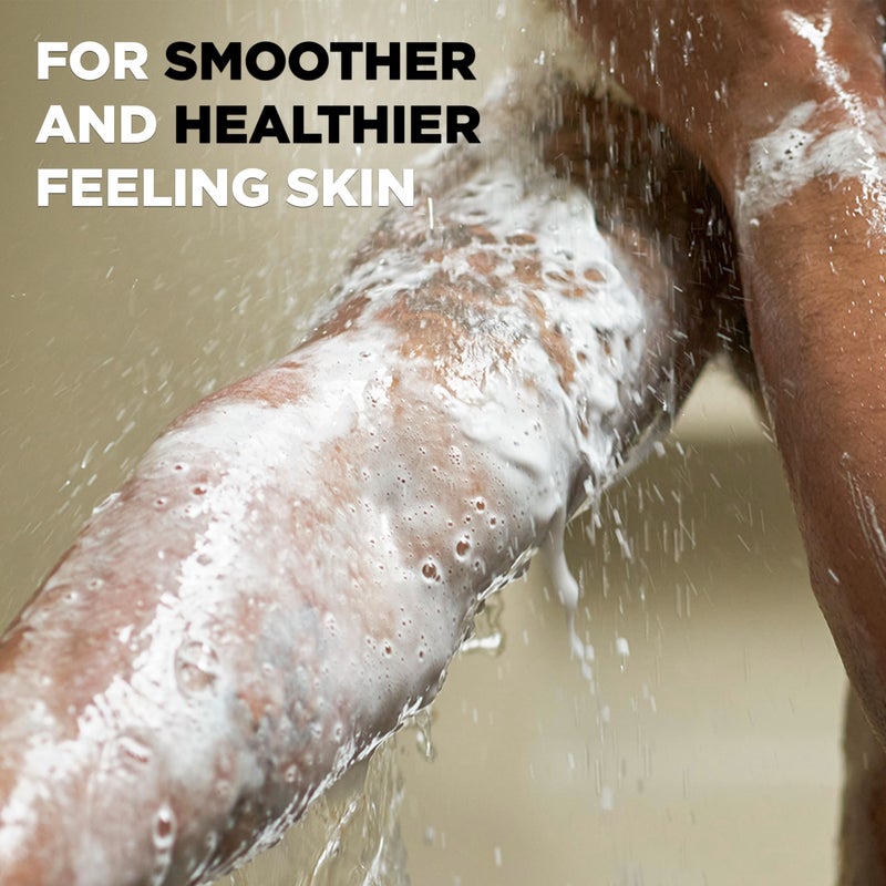 Dove Men+Care دوف للرجال + العناية غسول الجسم بالفحم + الطين، ينظف البكتيريا بفعالية بينما يغذي بشرتك، رمادي، 18 أونصة سائلة - Image 5