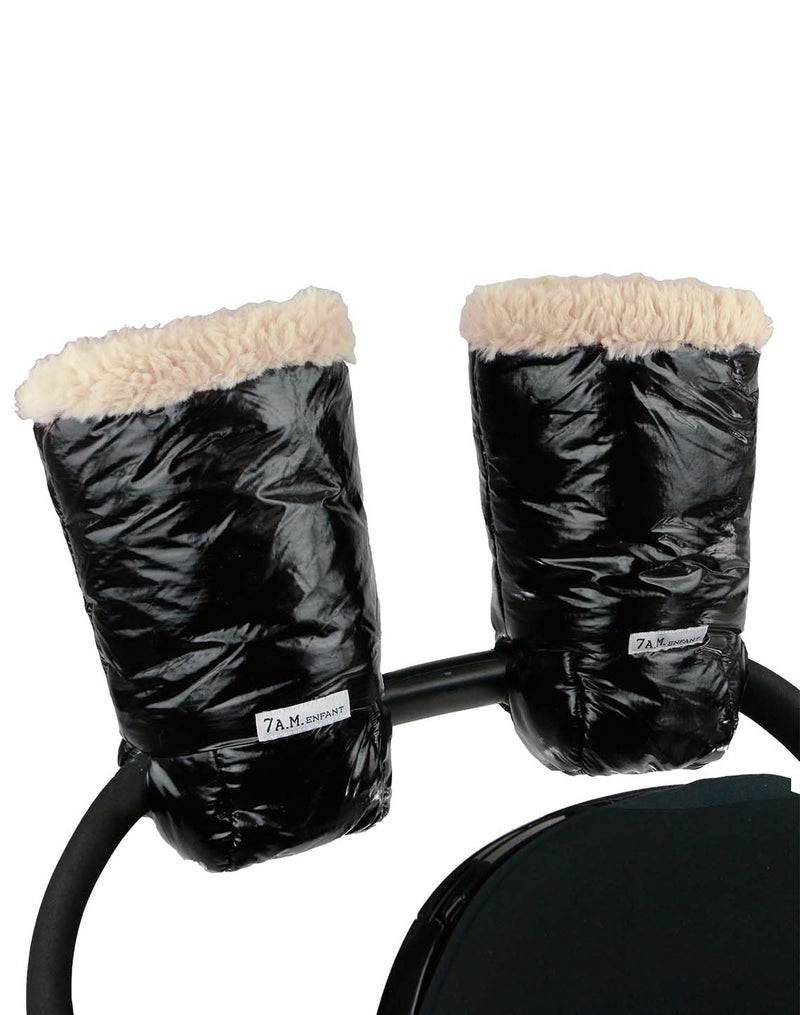 7 A.M. 7AM Enfant Stroller Warmmuffs - Polar Hand Warmers with Anti- Freeze, Cold Weather, Water Repellent & Warm Hand Gloves for Pushchair, Pram, Stroller & Car Seat Bar - Image 1