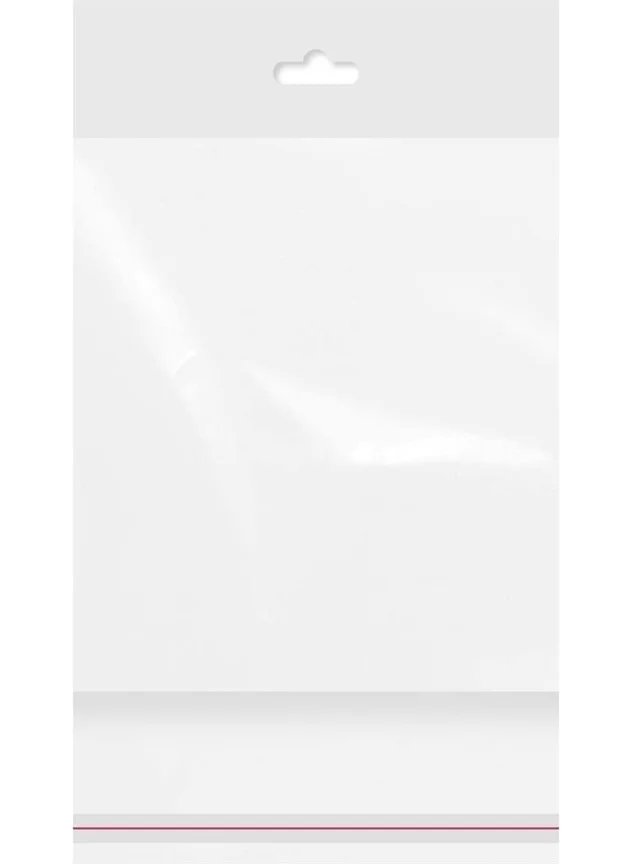 Ambalaj Pazarı Packaging Market Hanger (Mexican Hat) Transparent Opp Bag with Tape 14 x 16 9 cm - 500 PIECES