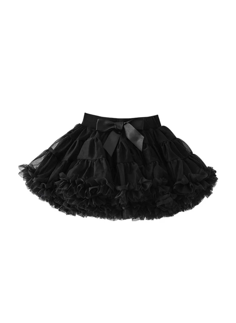 Yoehyaul Black Tutu Skirt for Girls