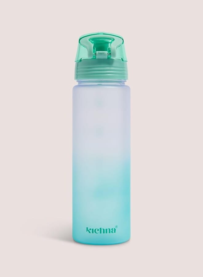 Matalan Kichna Ombre Tracker Reusable Water Bottle, 700 ml Capacity, Aqua