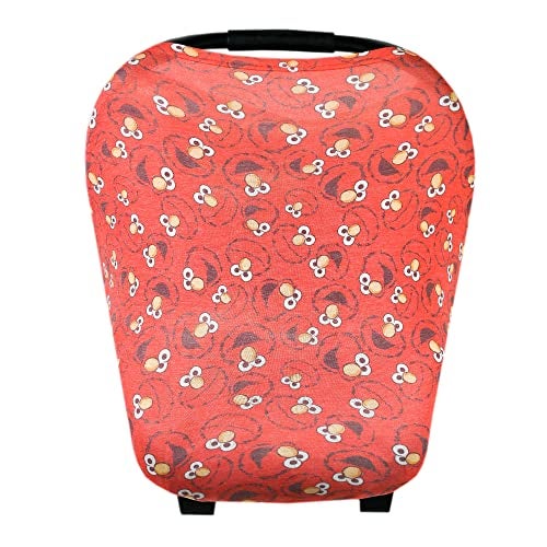 Copper Pearl Nursing Cover MultiUse Cover for Baby Girl or Boy Car Seat Cover Stroller Cover Breastfeeding Cover Up for Women Elmo - Image 1