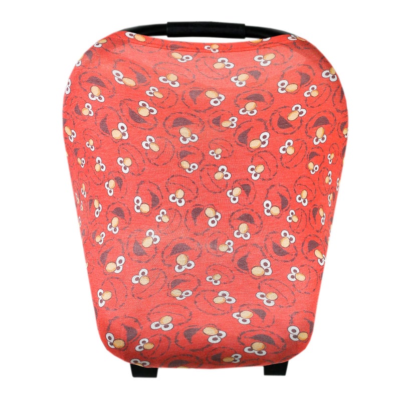 Copper Pearl Nursing Cover MultiUse Cover for Baby Girl or Boy Car Seat Cover Stroller Cover Breastfeeding Cover Up for Women Elmo - Image 2