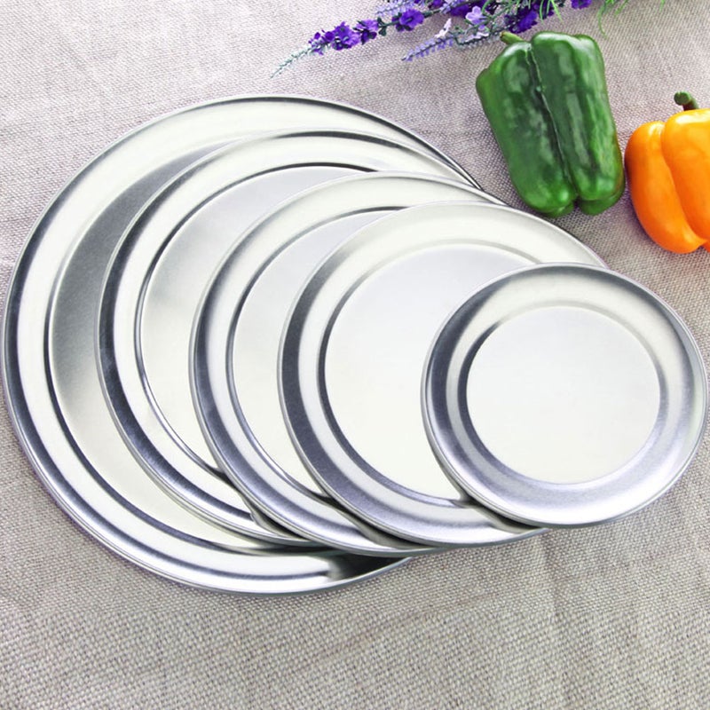 🍳 ممسك صينية بيتزا لنقل الحرارة السريع للخبز الفعال تصميم معدني متين - Image 1