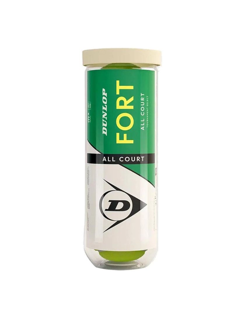 DUNLOP - Fort All Court Tournament Select (Pack of 3) - Image 1