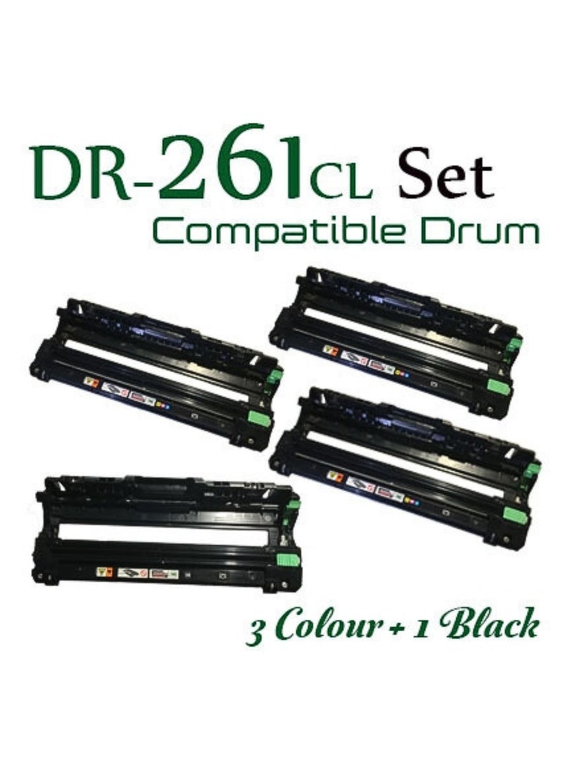 Terabyte مجموعة وحدة أسطوانة تصوير DR261-CL مكونة من 4 قطع لطابعات MFC-9140CDN وMFC-9330CDW وHL-3150CDN وHL-3170CDW - Image 1