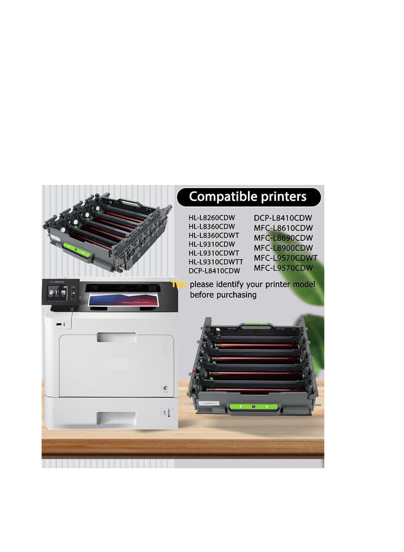 Terabyte مجموعة وحدة أسطوانة تصوير DR261-CL مكونة من 4 قطع لطابعات MFC-9140CDN وMFC-9330CDW وHL-3150CDN وHL-3170CDW - Image 5