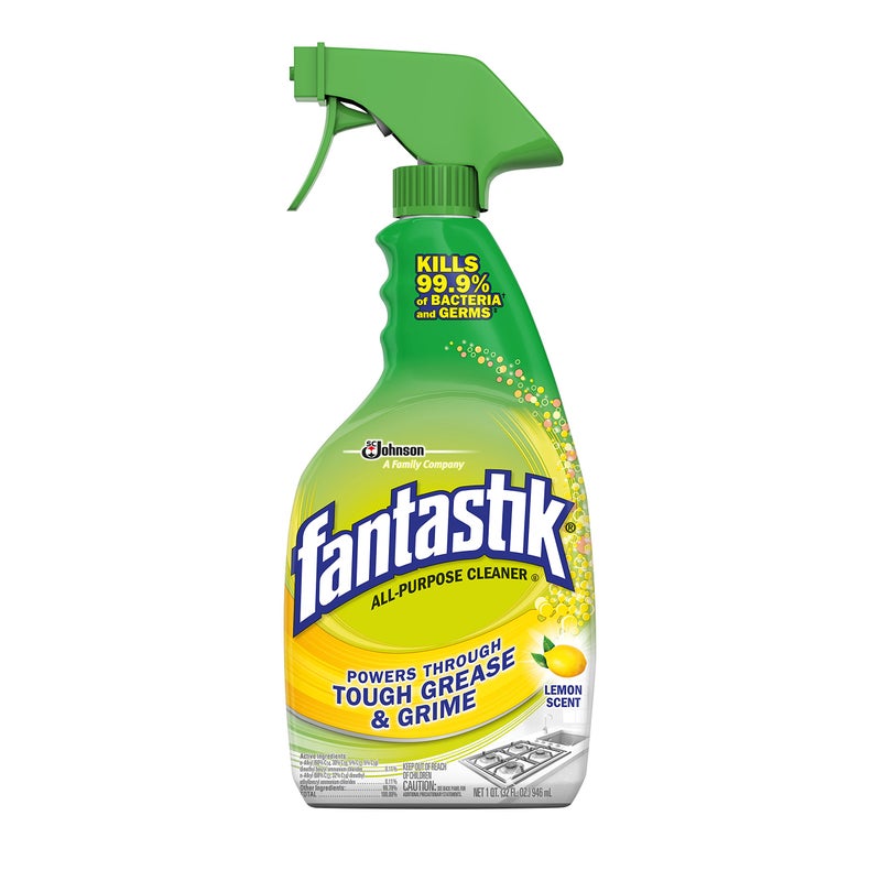 Fantastik All-Purpose Cleaner Trigger, Lemon Scent, 32 fl oz, Pack of 3 - Image 1