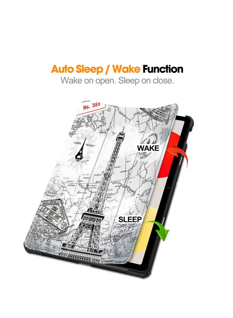 اليشمك Case for Xiaomi Redmi Pad SE 11 Inch 2023 Ultra Slim Case with Stand Function and Auto Sleep/Wake (iron tower) - Image 2