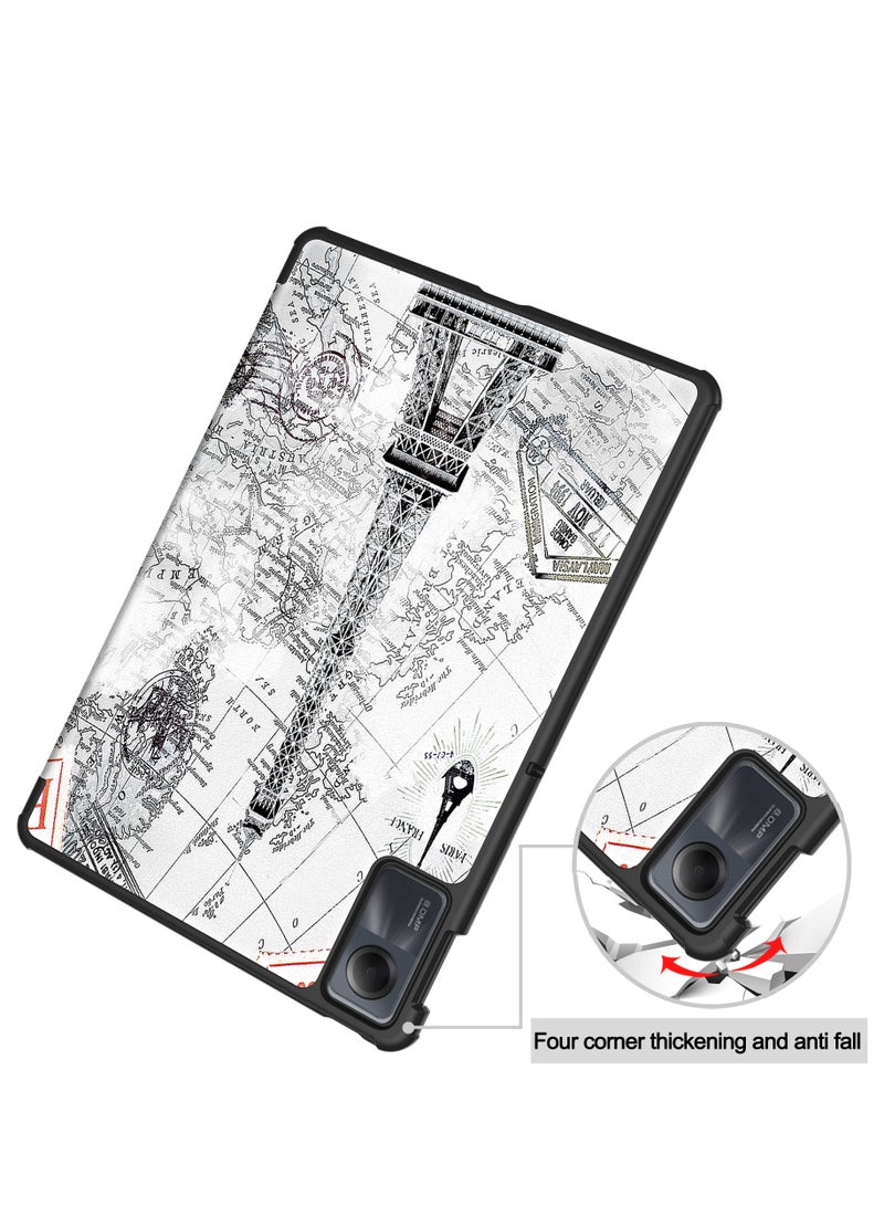 اليشمك Case for Xiaomi Redmi Pad SE 11 Inch 2023 Ultra Slim Case with Stand Function and Auto Sleep/Wake (iron tower) - Image 4