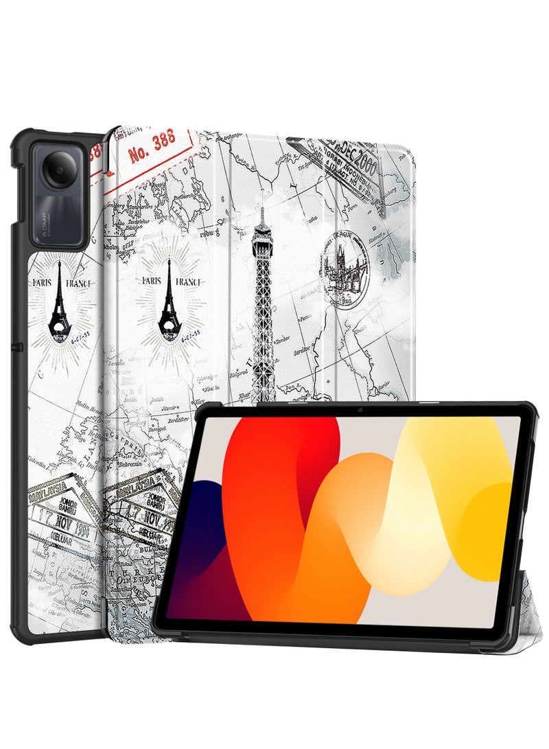 اليشمك Case for Xiaomi Redmi Pad SE 11 Inch 2023 Ultra Slim Case with Stand Function and Auto Sleep/Wake (iron tower) - Image 1