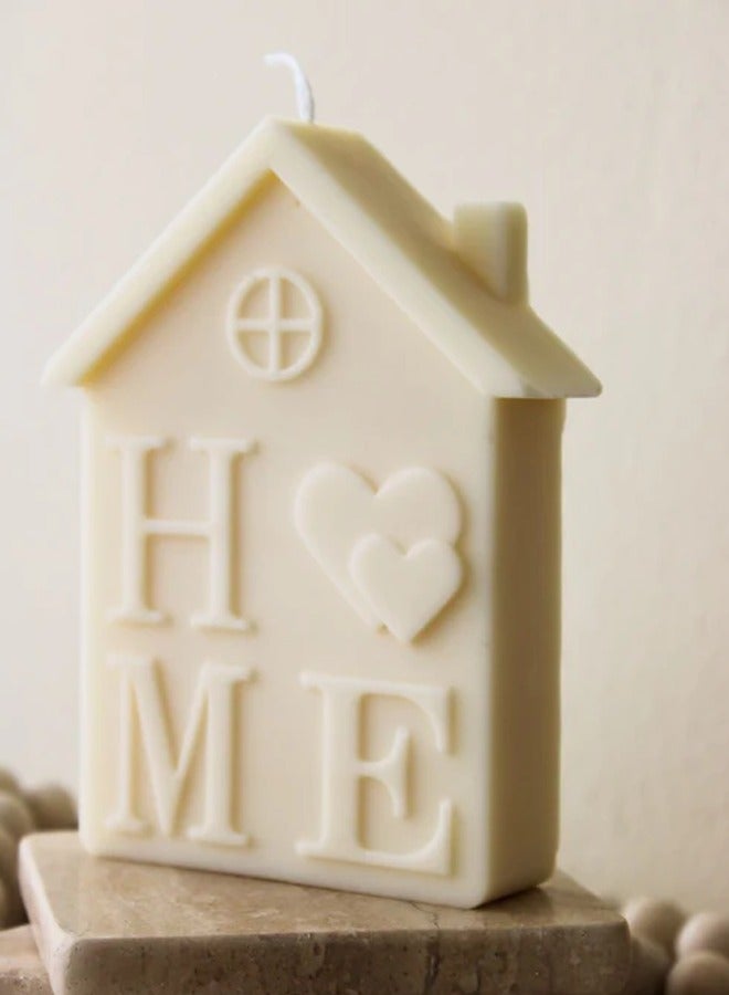 جويفل شمعة المنزل مع حروف "HOME" – لمسة فنية أنيقة لتزيين منزلك - Image 1