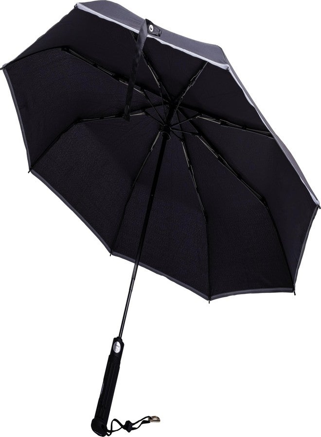 Uzi Tactical Self Defense Umbrella - Windproof Unbreakable Fibreglass with Carbide Tip - Lightweight, Large, Portable, Travel Umbrella for Men & Women - Combat-Ready for Rain, Snow & Wind, black, 43 x - Image 1