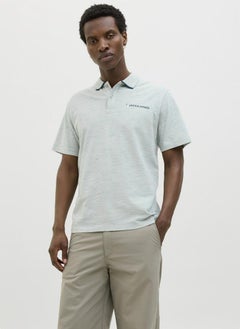 JACK & JONES Jcologan Inject Short Sleeve Polo Shirt  - Image 1