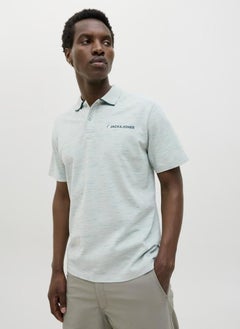 JACK & JONES Jcologan Inject Short Sleeve Polo Shirt  - Image 4