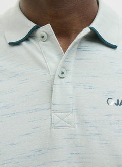 JACK & JONES Jcologan Inject Short Sleeve Polo Shirt  - Image 3