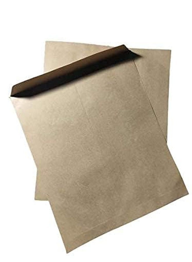 SEJASCOLLECTIONS | Pack of 50 | Brown Envelope Large | A4 Size Envelope | 10 X 12 Inch for office, courier, money/shagun gift for wedding. (Brown- A4, 50) - Image 5