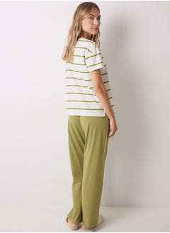 women'secret Garfield Short Sleeve Cotton Long Pajamas  - Image 4
