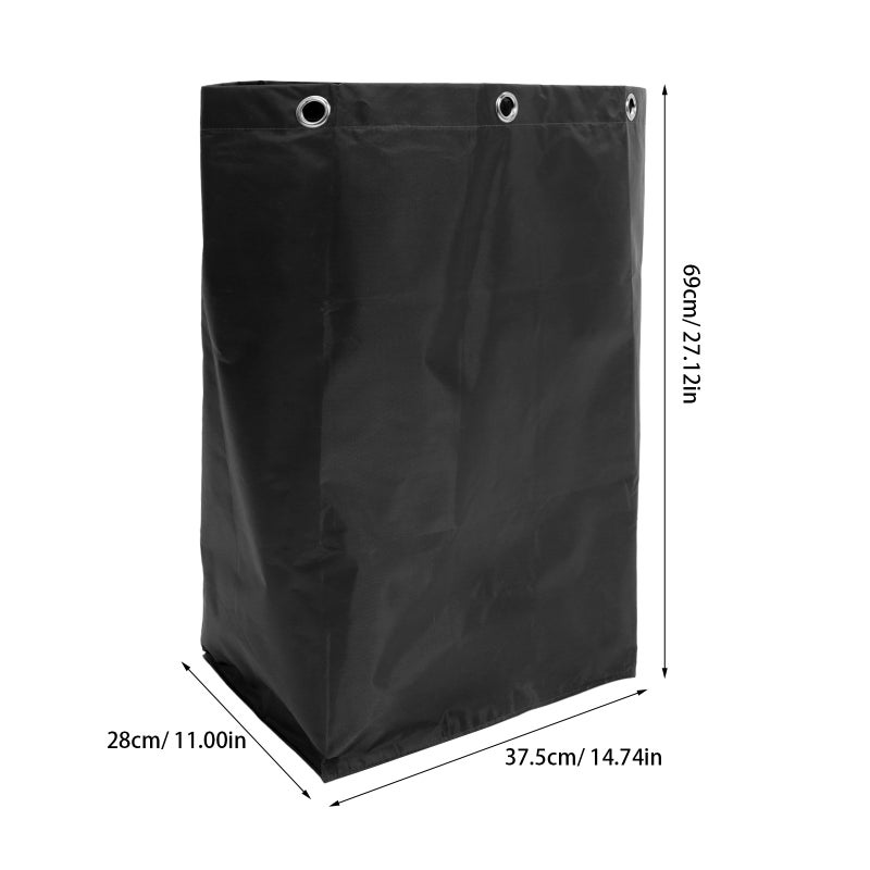 Janitorial Bag Cleaning Cart Bag Replacement Housekeeping Trash Collecting - Image 3