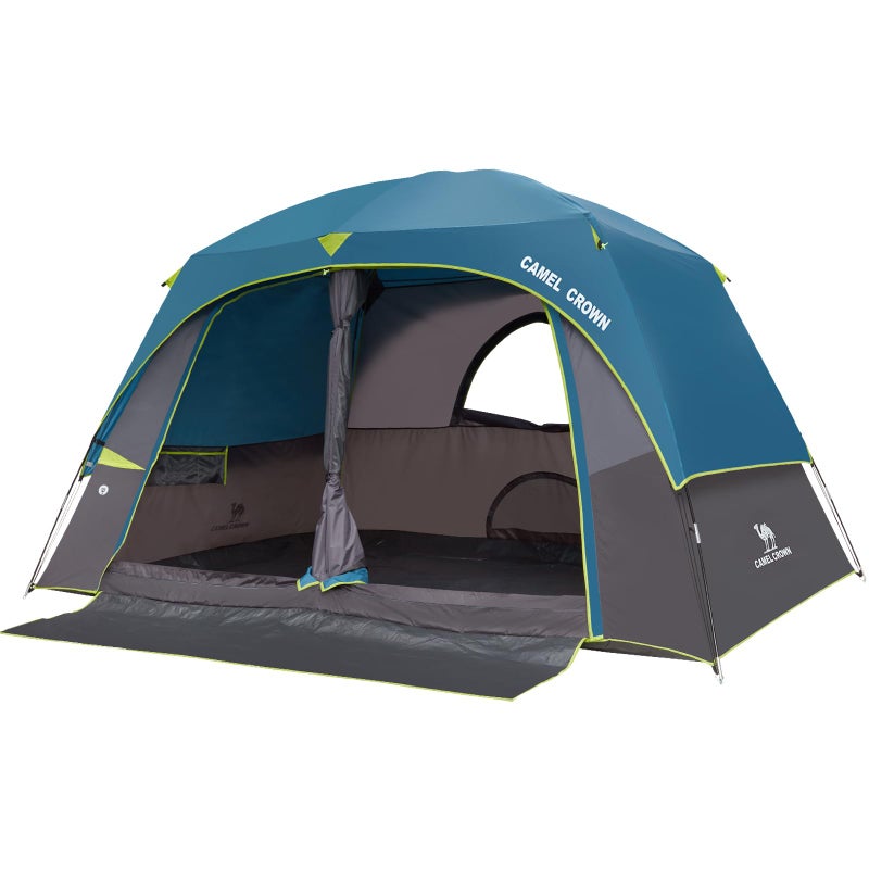 CAMEL CROWN Camping Tents for 6 Person Tent,Weatherproof Tent with Rainfly & Carry Bag,Family Camping Tent for Outdoor - Image 1