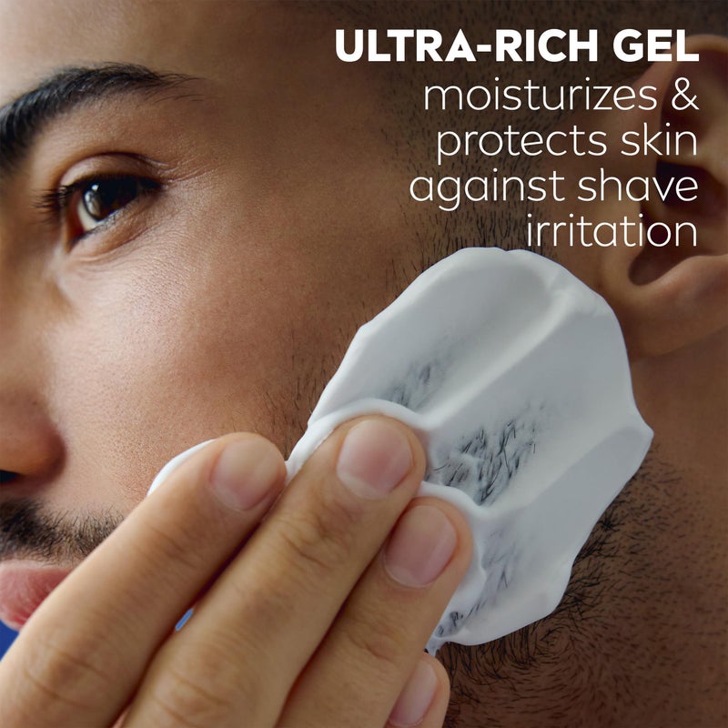 NIVEA MEN Maximum Hydration Shave Gel with Aloe Vera and Provitamin B5, 3 Pack of 7 Oz Cans - Image 4